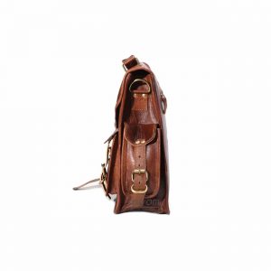 Daftar Multi Pocket Leather Messenger Bag/Briefcase – Quvom.com