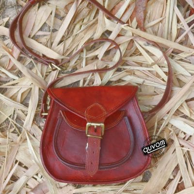 Classic Elegant Leather Cross Body Sling Purse – Quvom.com