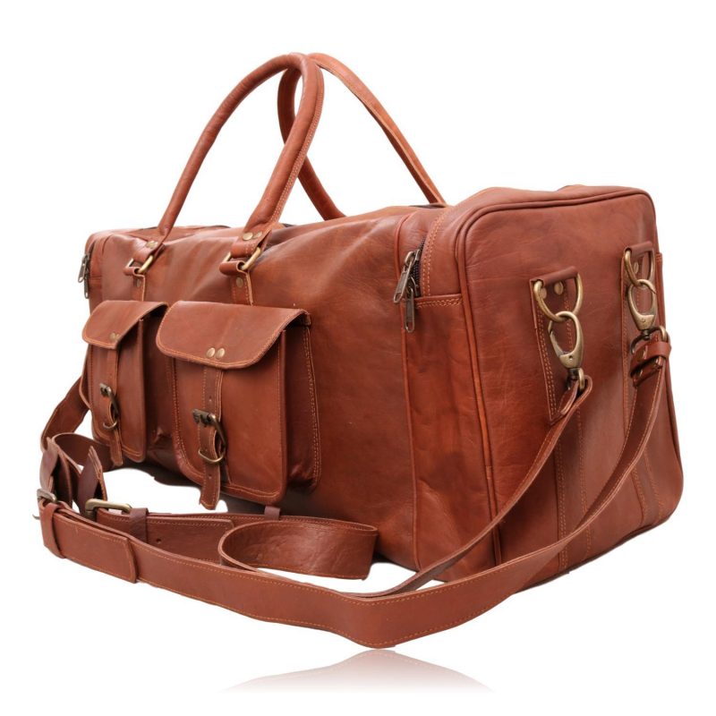 Pioneer Leather Duffel Bag
